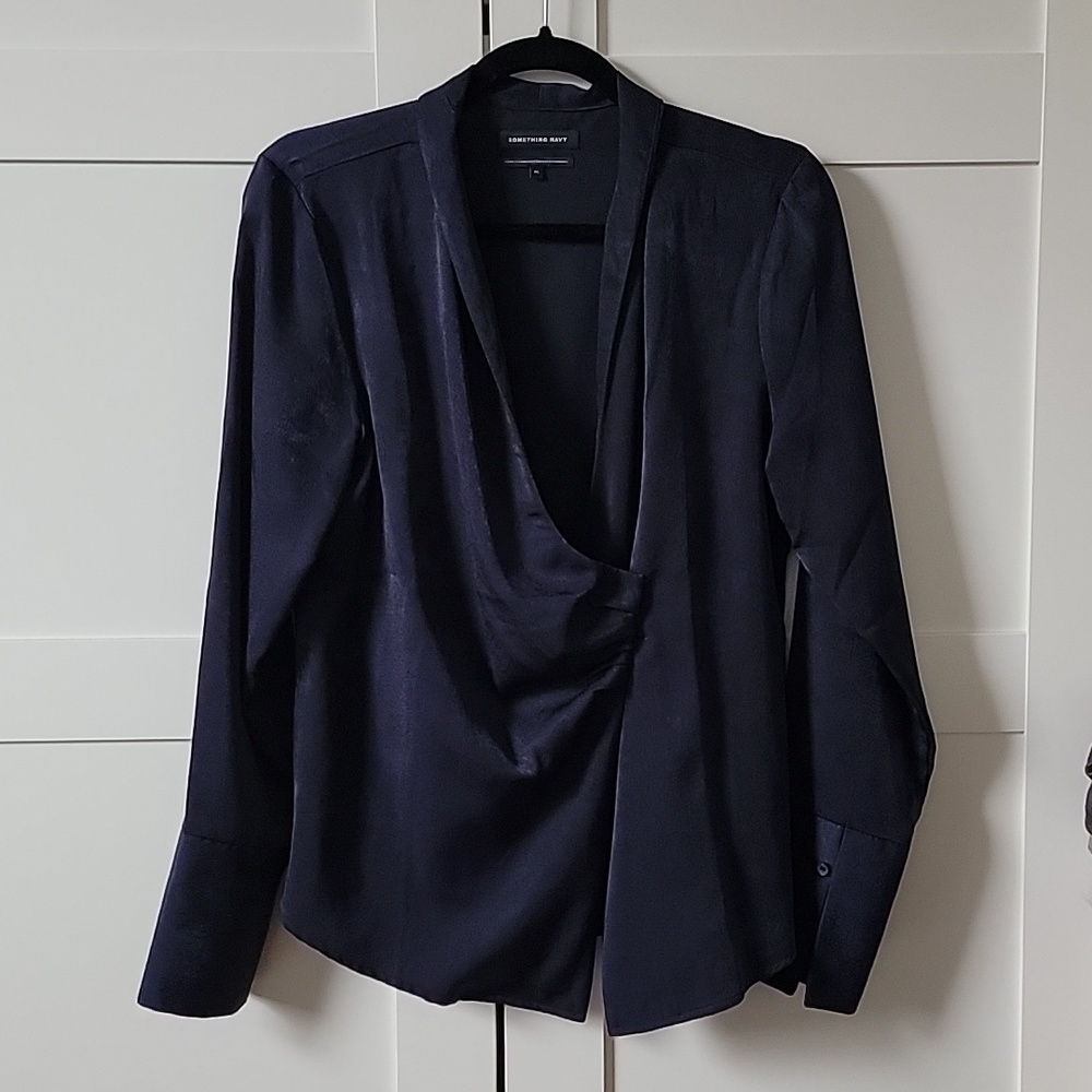 Navy light blazer from something navy
